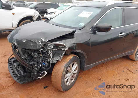 2016 Nissan Rogue Sv из США, поврежденный, VIN KNMAT2MV4GP674926